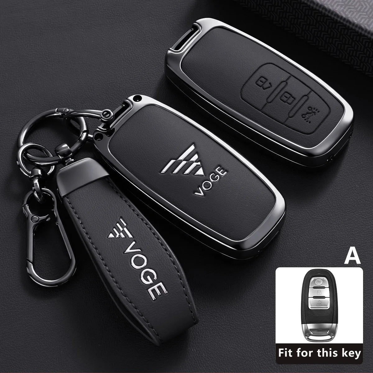 Alloy Key Cover Case for VOGE SR1 ADV 125, SR250GT (SR3), Sfida & SR16