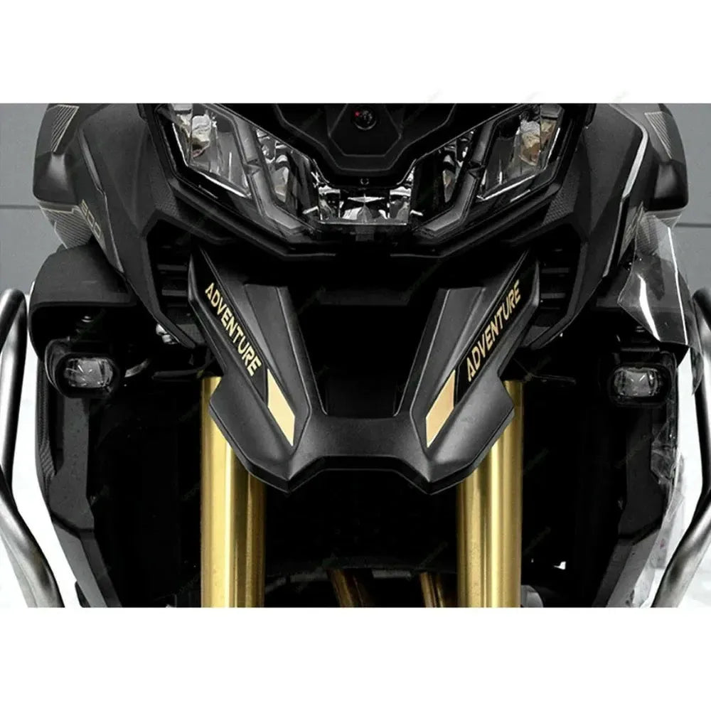 Adhesivo reflectante para el protector de labio delantero de la motocicleta para VOGE DSX900 / DS900X (2024-2025)