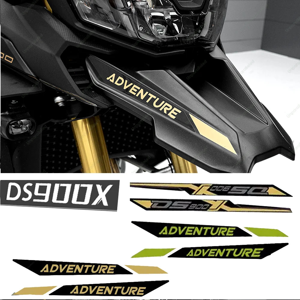Adhesivo reflectante para el protector de labio delantero de la motocicleta para VOGE DSX900 / DS900X (2024-2025)