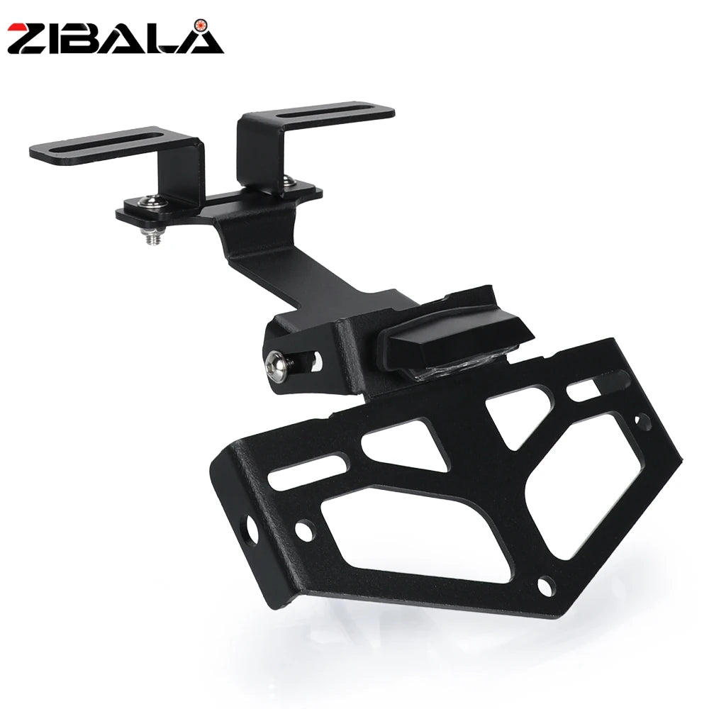 Motorcycle License Plate Holder Tail Tidy Bracket with LED Light for VOGE DS / DSX Models