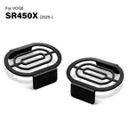 Black fog light protector pair for SR450X 2026