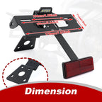 Fender Eliminator Tail Tidy with LED Plate Light for VOGE R625 (2025-2026)