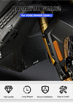 SR450X radiator guard product showcase