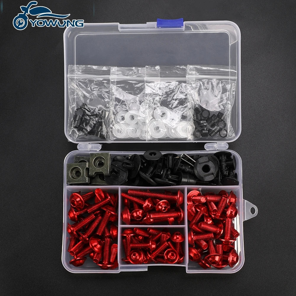 VOGE Motorcycle Fairing Bolts & Screws Kit (6061 Aluminum)