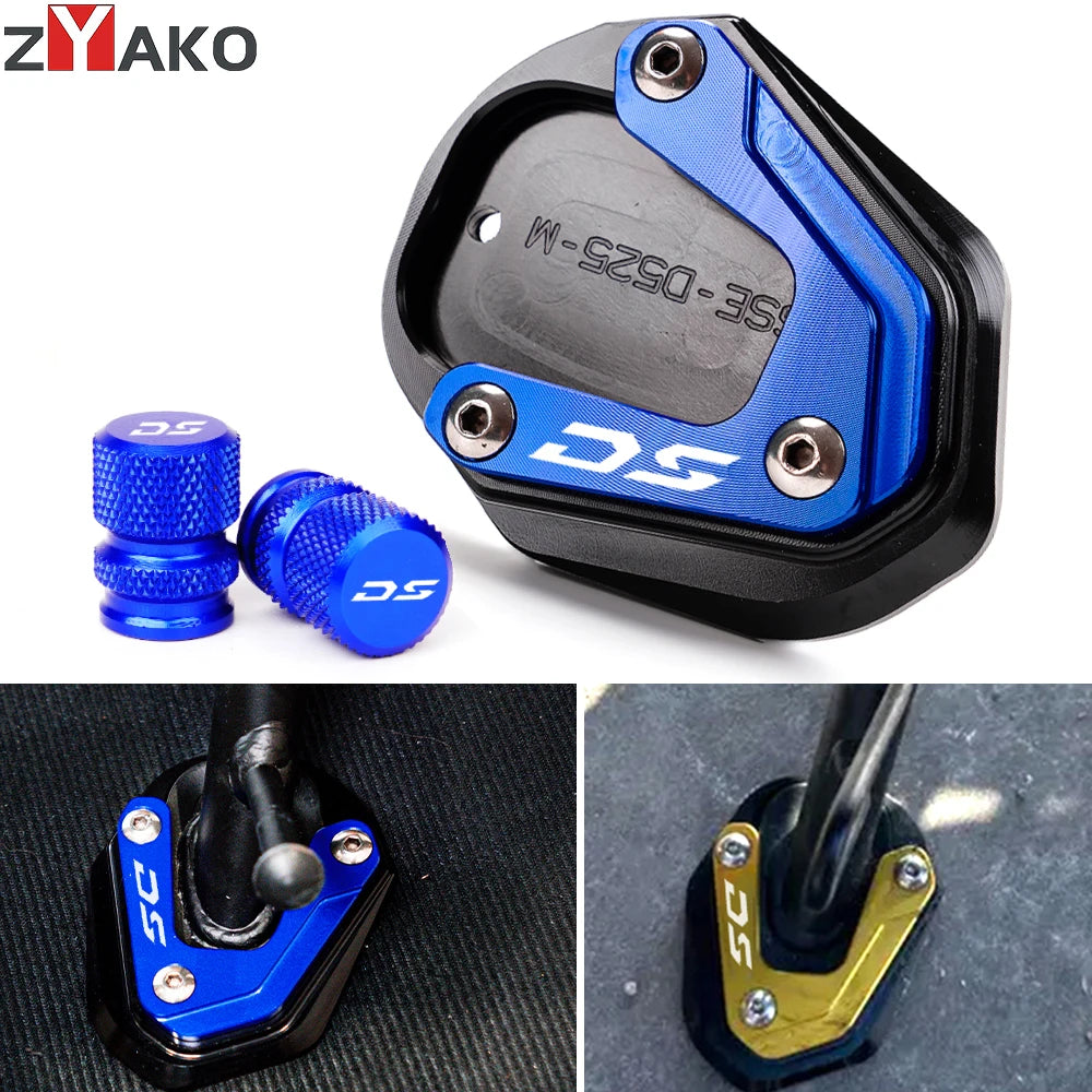 CNC Kickstand Side Stand Extension Pad for VOGE Valico 900DSX (2023–2026), 625DSX & 525DSX
