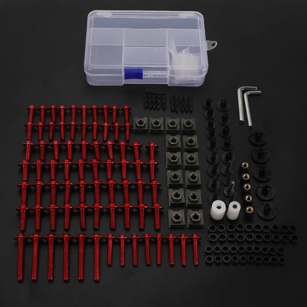 VOGE Motorcycle Fairing Bolts & Screws Kit (6061 Aluminum)