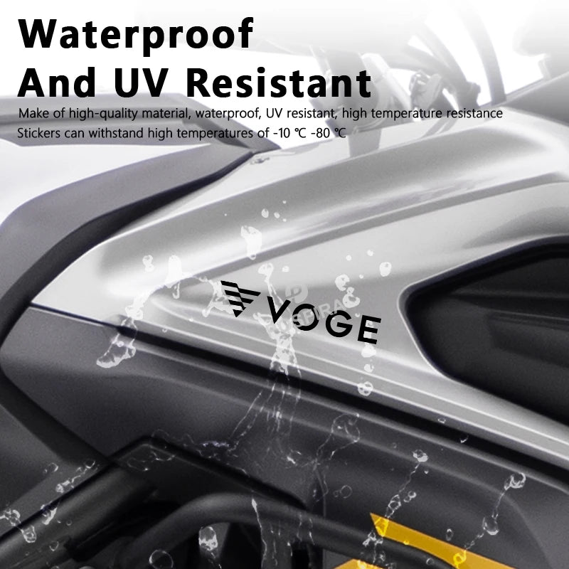 VOGE Motorcycle Vinyl Stickers & Decals