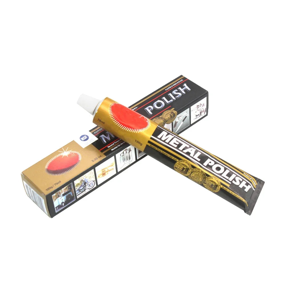 Motorcycle Metal Polish Paste & Rust Remover - 50g