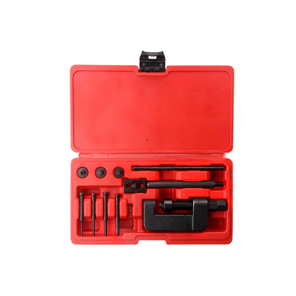 Podofo 13-Piece Motorcycle Chain Breaker & Riveting Tool Kit