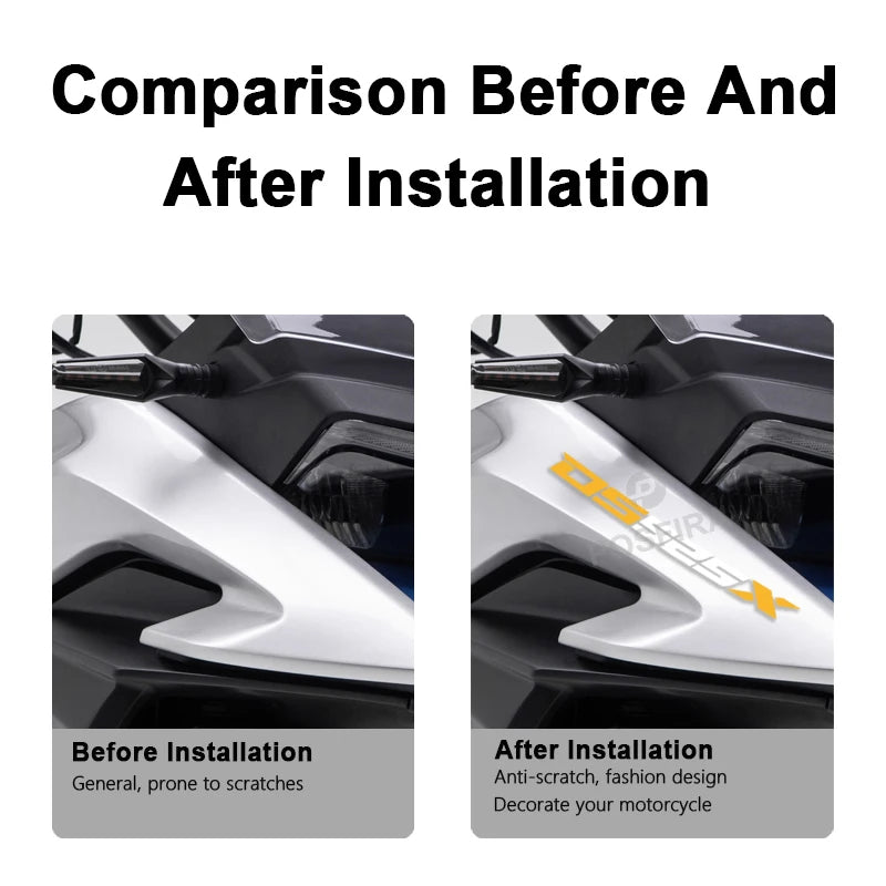 Waterproof Motorcycle Stickers for VOGE 525 DSX / 525DSX / DS525X (2023–2025)