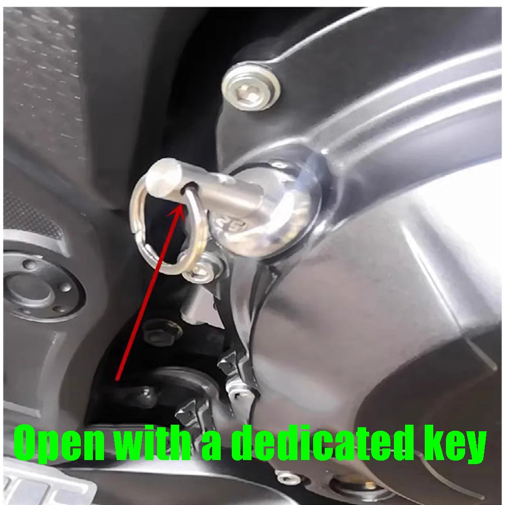 Anti-Theft Locking Oil Filler Cap & Dipstick for VOGE SR250GT (SR3)