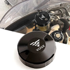 VOGE brake fluid reservoir cap and installed view