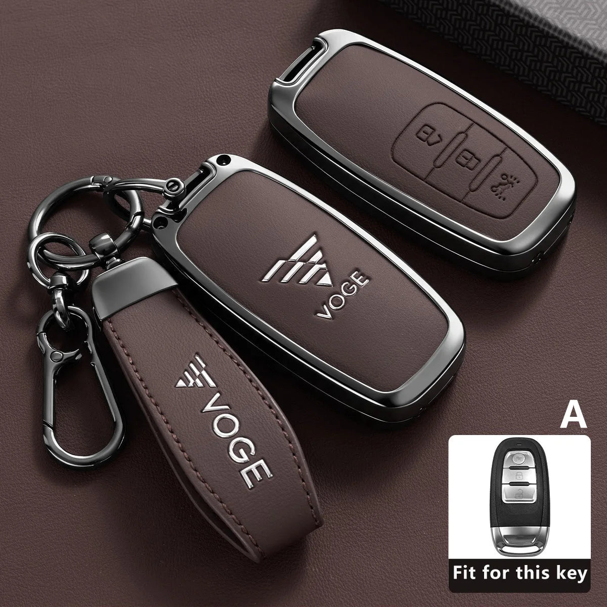 Alloy Key Cover Case for VOGE SR1 ADV 125, SR250GT (SR3), Sfida & SR16