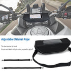 Handlebar bag with adjustable shoulder strap
