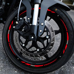 Reflective Wheel Rim Stickers for VOGE Motorcycles – 17” Rim Decal Set (Front & Rear)