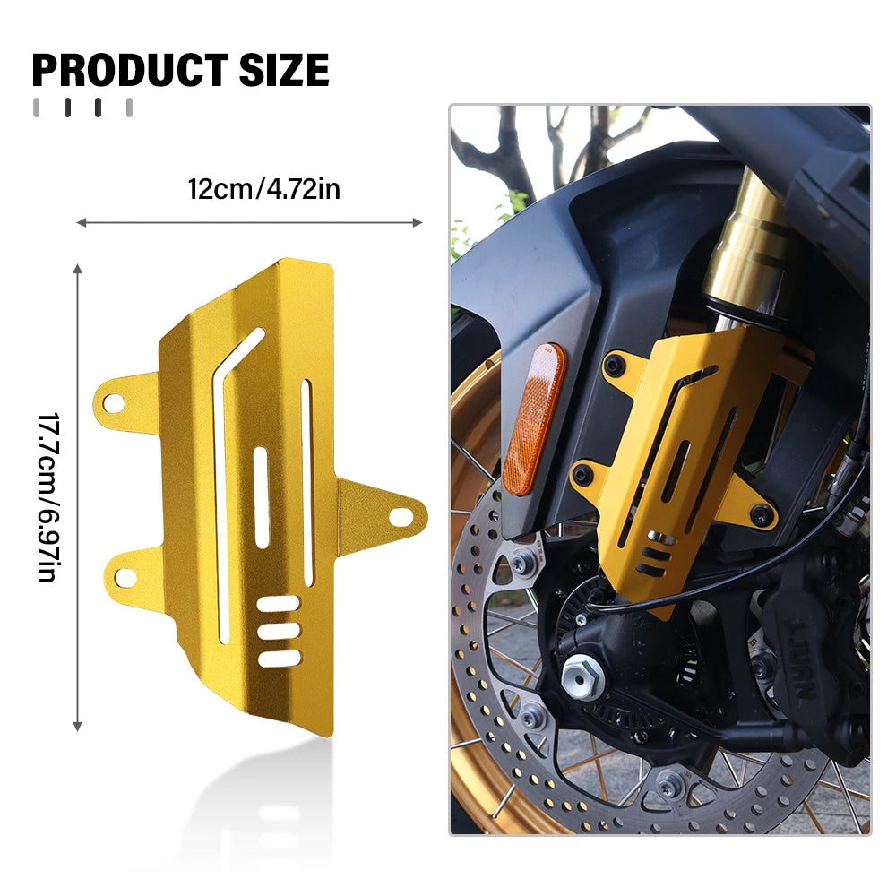 Front fork guard size 12 x 17.7 cm