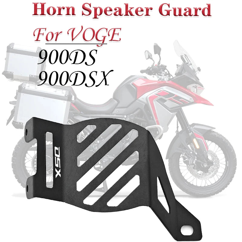 Cubierta protectora de bocina delantera para VOGE 900DS / DS900 / DS900X / 900DSX: protector de altavoz de aluminio CNC (2025)