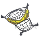 Headlight grille guard for VOGE DS800X Rally, angled view