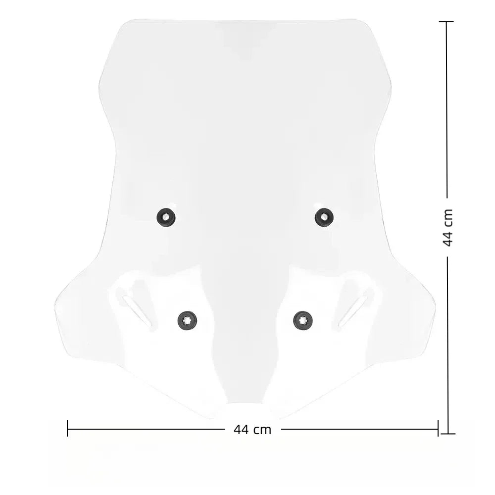 Front Windshield for VOGE DS900X (2024–2025) – Raised Wind Deflector