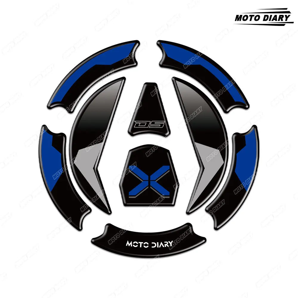 3D Fuel Tank Cap Protection Sticker for VOGE DS525X & DS900X (PVC Decal)