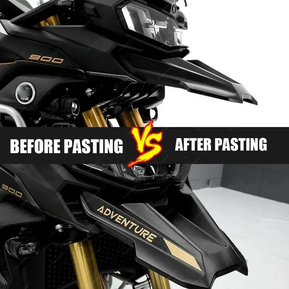 Reflective Front Head Lip Protector Sticker for VOGE DSX900 / DS900X (2024–2025)