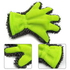 Soft Microfiber 5-Finger Motorcycle Wash Mitt