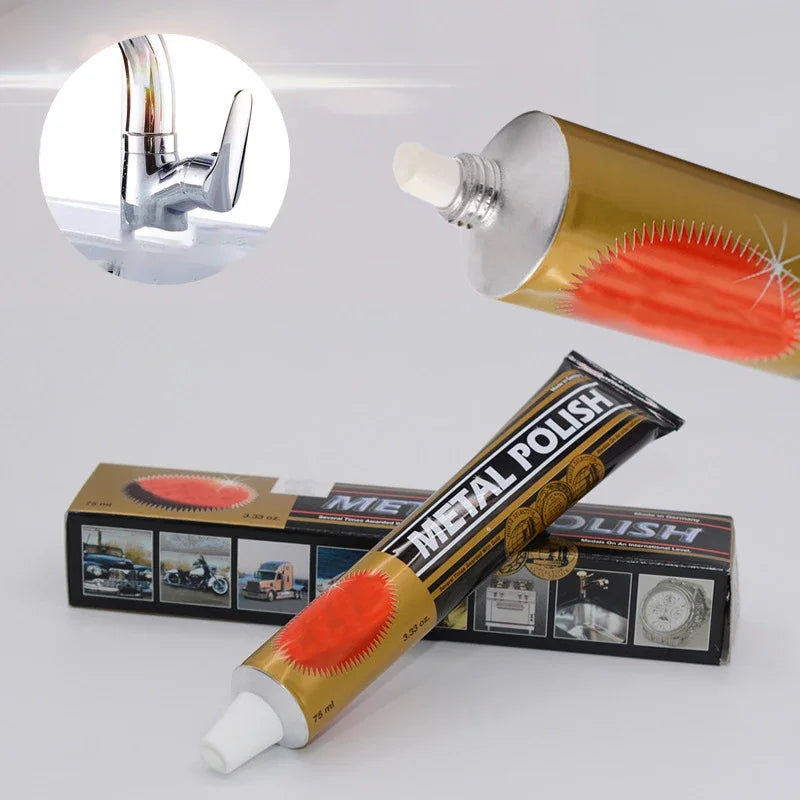 Motorcycle Metal Polish Paste & Rust Remover - 50g