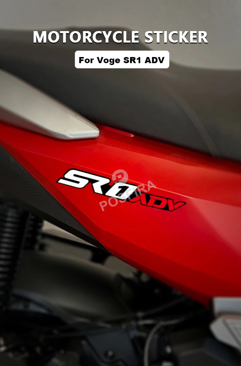 POSFIRA Motorcycle Stickers Vinyl Decals for Voge SR1 ADV 125 (2024–2025)