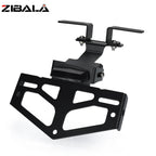 Motorcycle License Plate Holder Tail Tidy Bracket with LED Light for VOGE DS / DSX Models