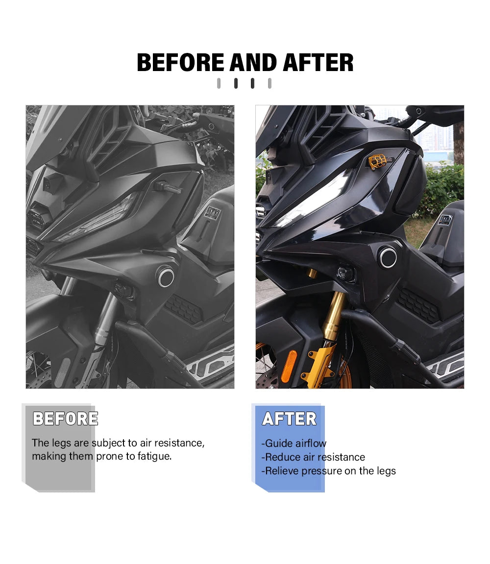 Leg Wind Deflectors for VOGE SR450X 2026