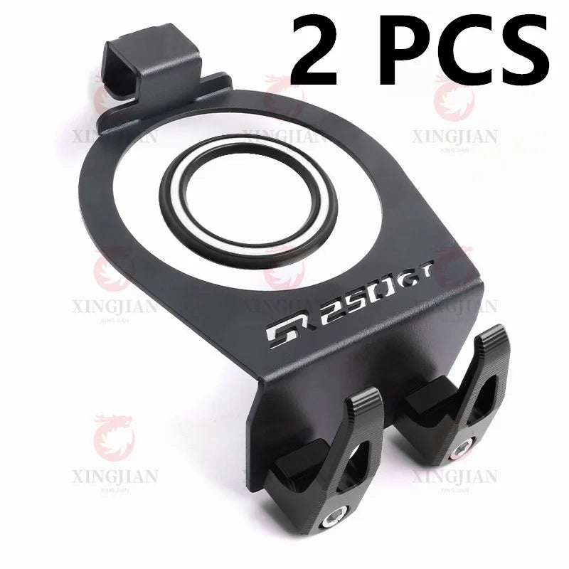 Luminous Starter Switch Cover & Helmet Hook for VOGE SR250GT – CNC Decorative Glow Ring Accessory