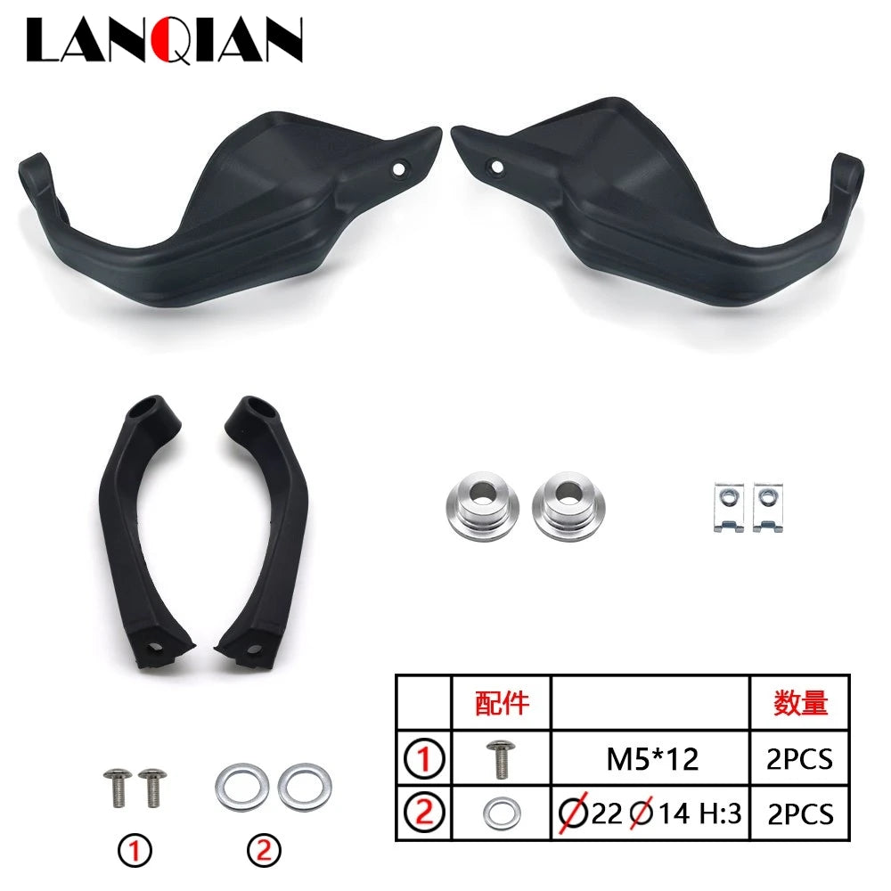 VOGE SR1 ADV 125 Hand Guards Wind Deflectors (2022–2026)