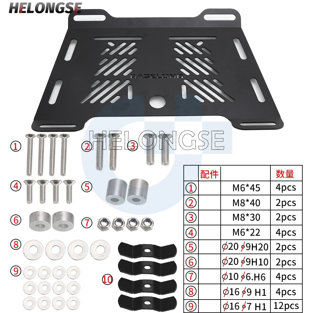 Rear Luggage Rack Enlargement Carrier for Loncin VOGE 300 Rally / 300 GY / 300GY (2024–2026)