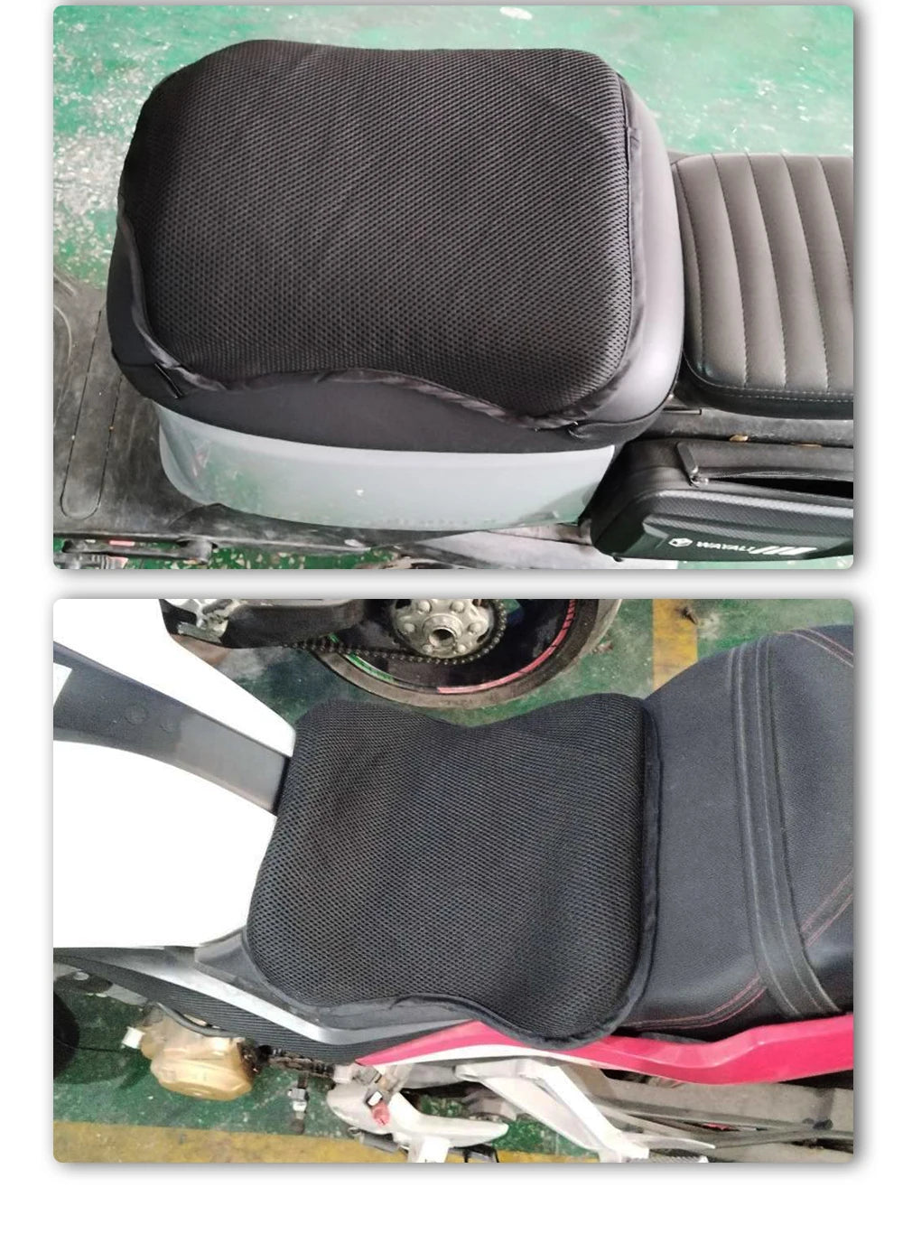 Breathable Gel Seat Cushion for VOGE 300 Rally / 300GY