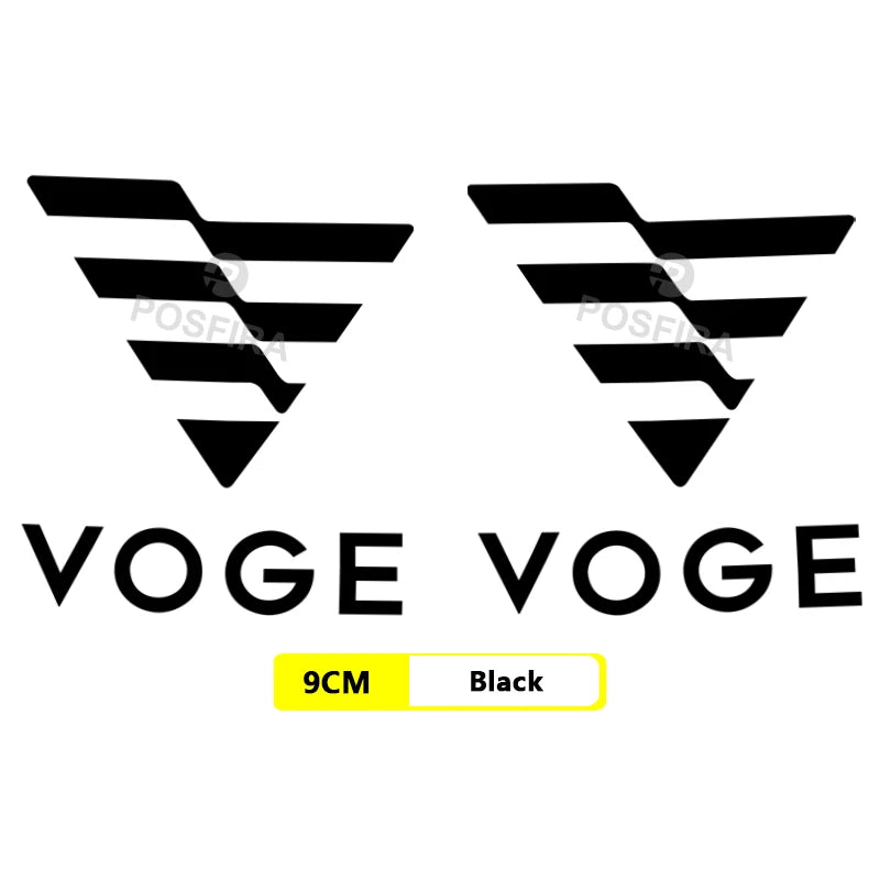 Pegatinas y calcomanías de vinilo para motocicletas VOGE