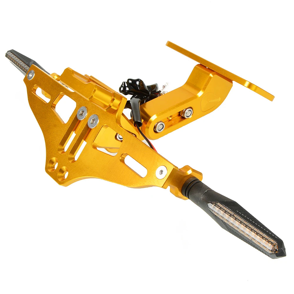 VOGE Motorcycle LED License Plate Holder Bracket