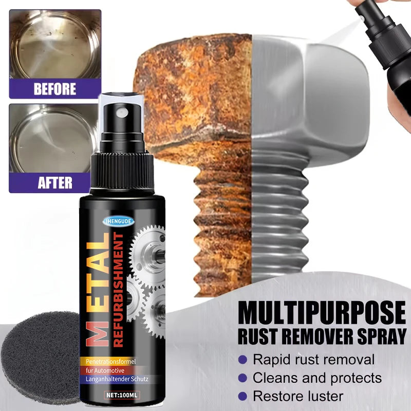 Universal Motorcycle Metal Rust Remover Spray