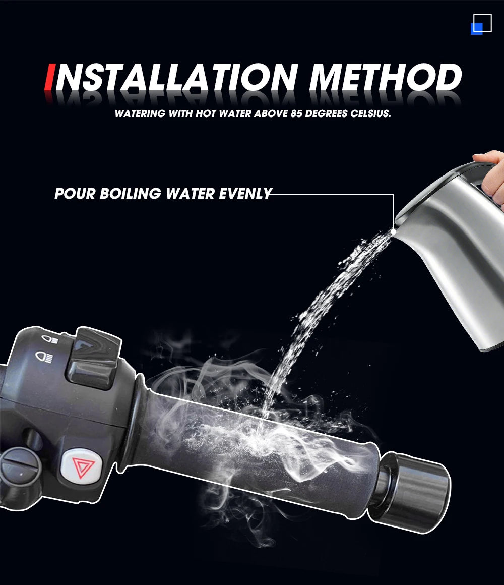 Manopole termoretraibili per manubrio VOGE DS900X, DS525X, 650DS, 500DS, 300DS, SR4MAX, SR250GT