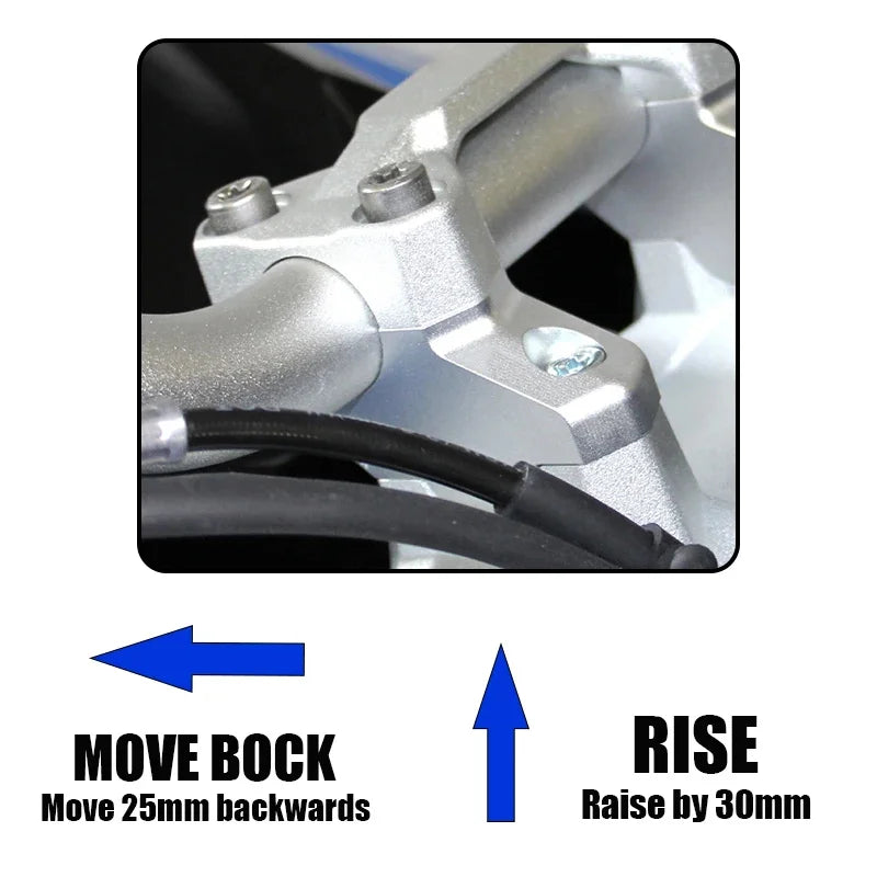 Kit de elevación del manillar para VOGE Valico DSX900 / DS900X (2024–)