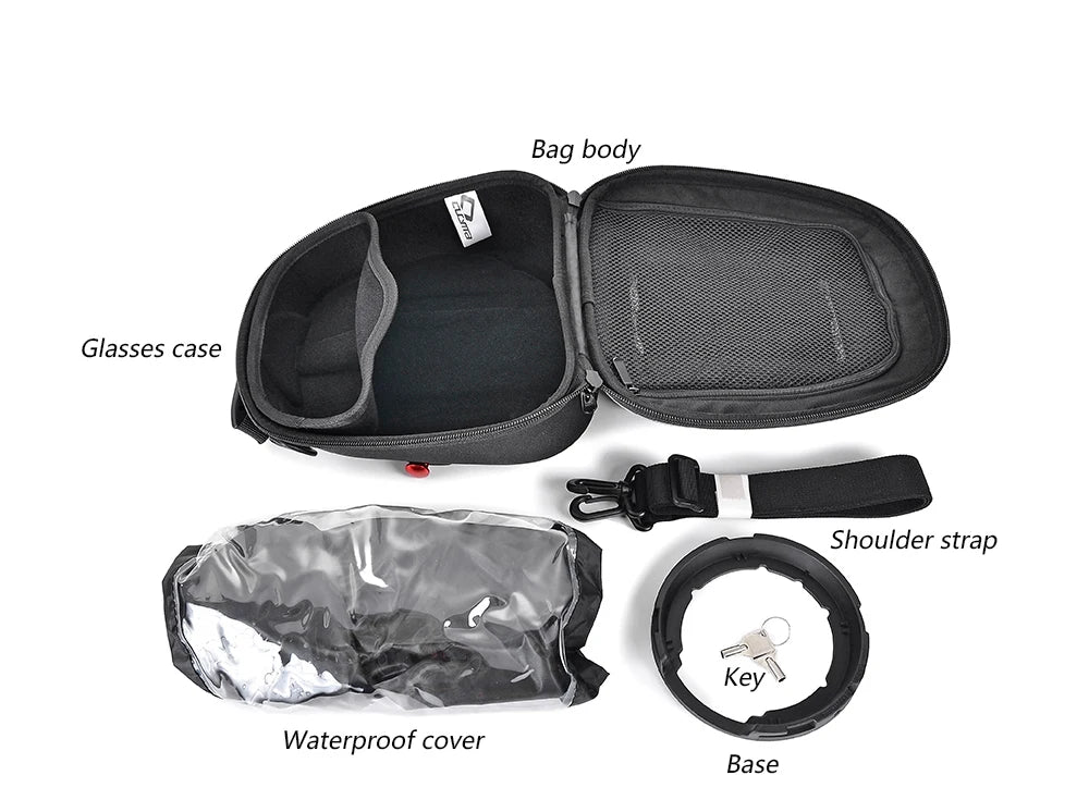 Bolsa de depósito para motocicleta con soporte para teléfono para Voge DS900X / 900DSX (2023-2024)