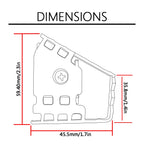 Extensión del pedal de freno trasero para VOGE Valico DSX900 / DS900X (2024-2025)