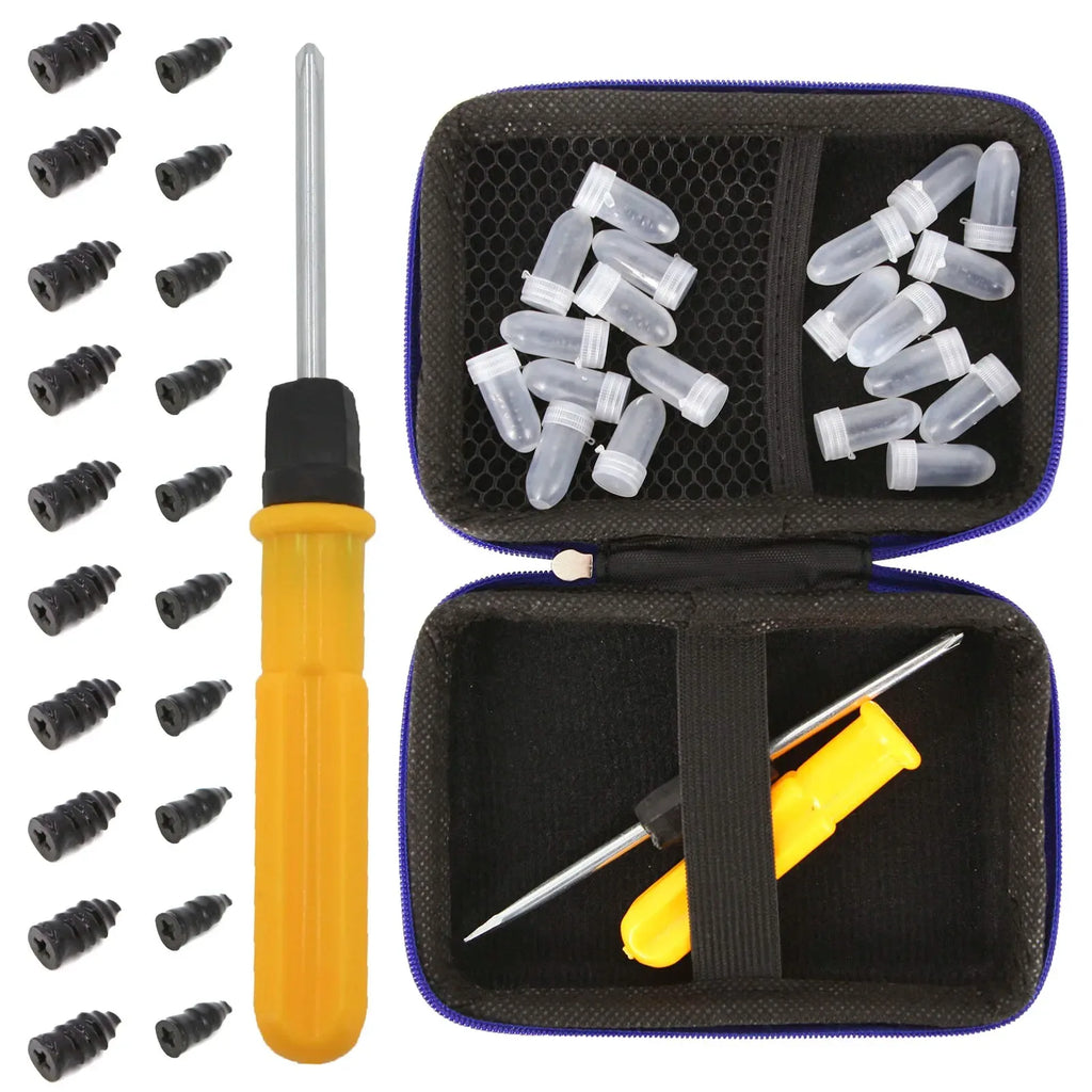 Universal Tubeless Tyre Emergency Repair Kit with EVA Case