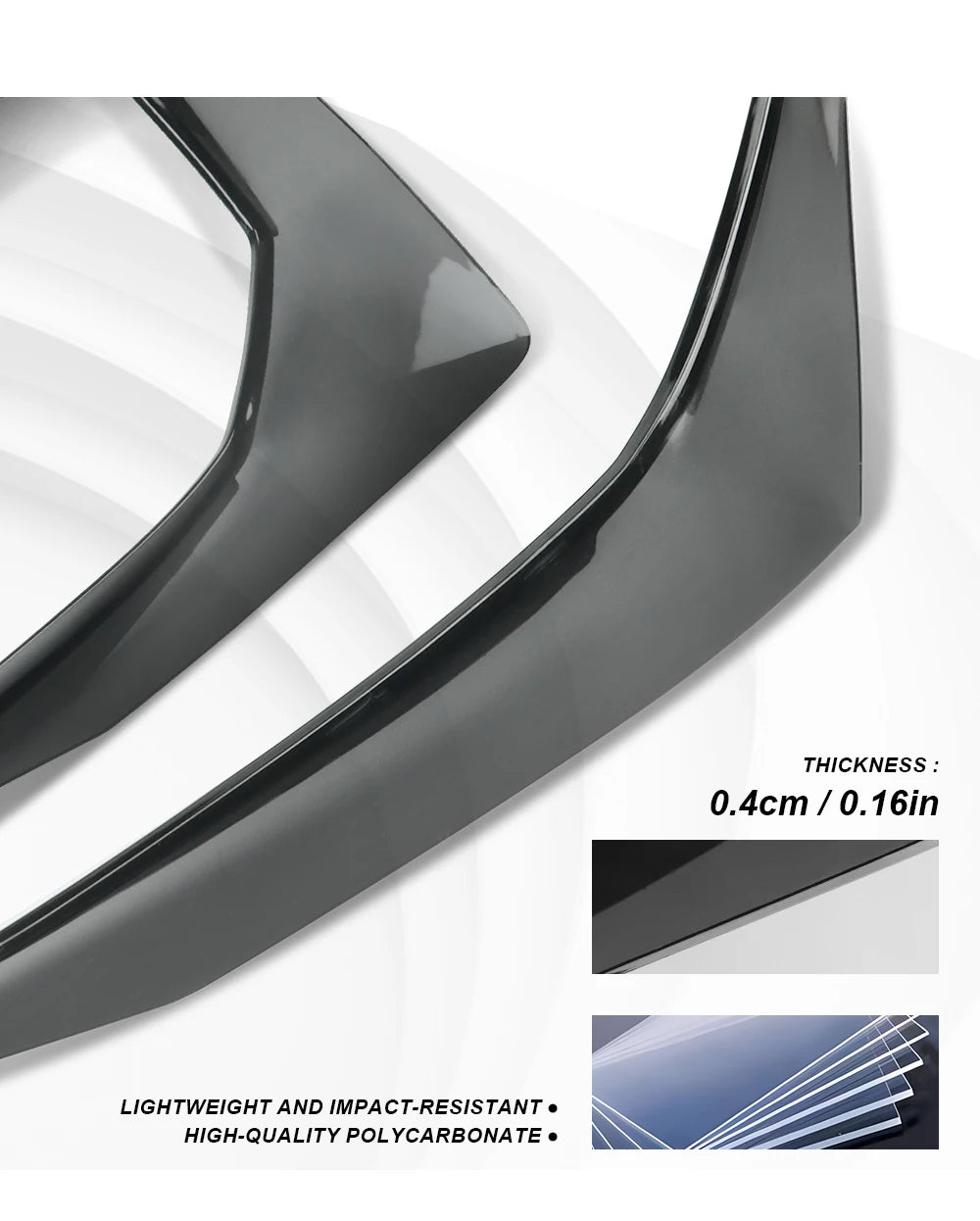 Leg Wind Deflectors for VOGE SR450X 2026