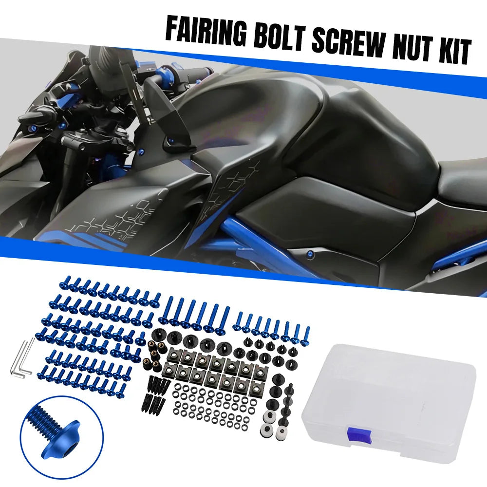 VOGE Motorcycle Fairing Bolts & Screws Kit (6061 Aluminum)