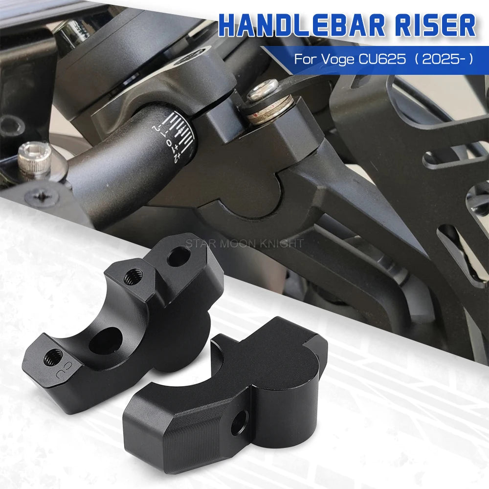 Adattatore per altezza morsetto riser manubrio VOGE CU625 (2025–)