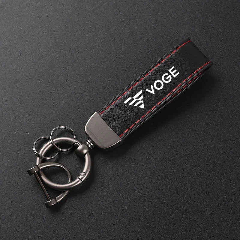 Carbon Fiber Motorcycle Keychain for VOGE – Premium Key Ring