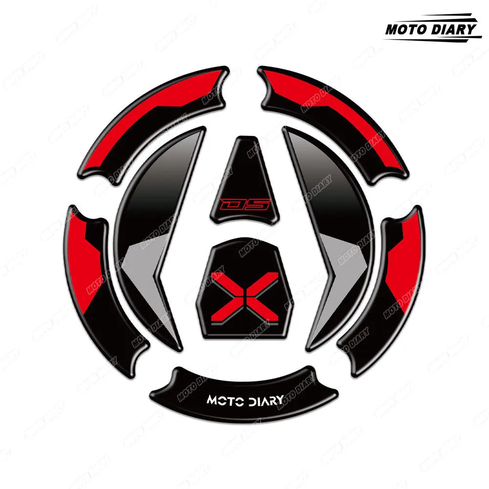 3D Fuel Tank Cap Protection Sticker for VOGE DS525X & DS900X (PVC Decal)