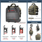 40L Quick Release Motorcycle Saddle Bags with Waterproof Inner Liners Universal