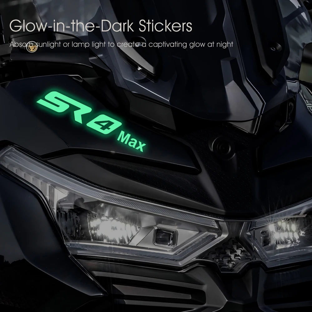 VOGE SR4 MAX Glow Sticker Set
