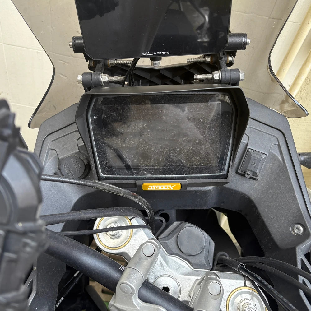 Protezione parasole per schermo strumento cruscotto moto per VOGE Valico DS900X / DS625X / DS525X